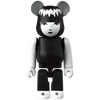 Bearbrick Series 45 Horror "Emily the Strange" 100% Herstellerbild