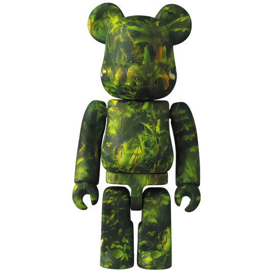 Bearbrick Series 45 Pattern "Jungle" 100% Herstellerbild