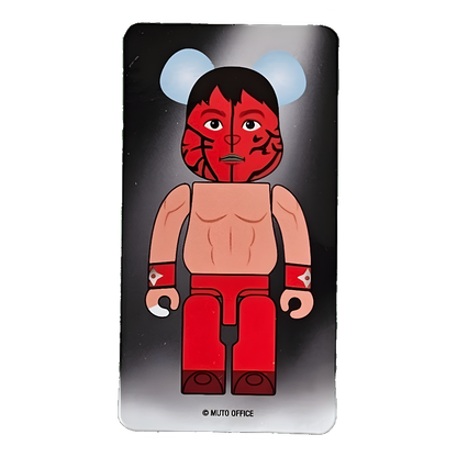 Bearbrick Series 46 Artist "The Great Muta" 100% Begleitkarte