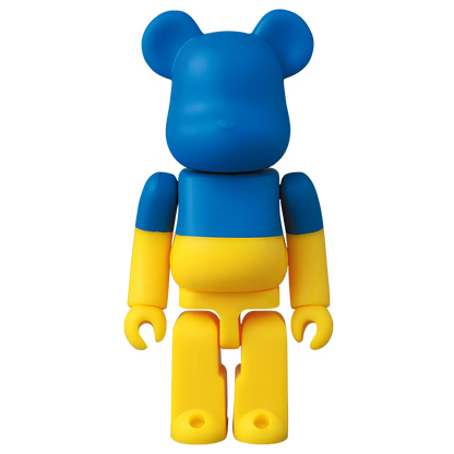 Bearbrick Series 46 Flag "Ukraine" 100% Herstellerbild