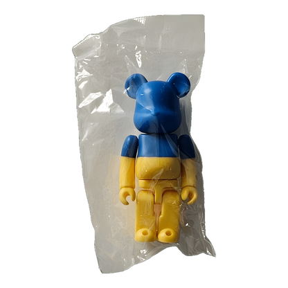 Bearbrick Series 46 Flag "Ukraine" 100% in Folie