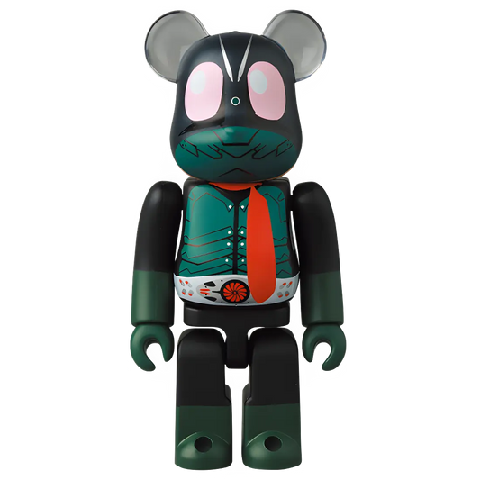 Bearbrick Series 46 Hero "Kamen Rider 1" [Shin Kamen Rider] 100% Herstellerbild