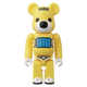BE@RBRICK Series 47 Animal "Psycho Teddy Bear" (100%) – SECRET