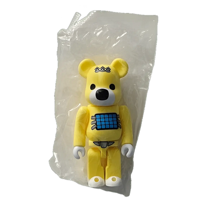 Bearbrick Series 47 Animal "Psycho Teddy Bear" 100% SECRET in Folie