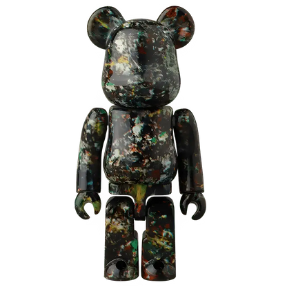 Bearbrick Series 47 Artist "Jackson Pollock" 100% Herstellerbild