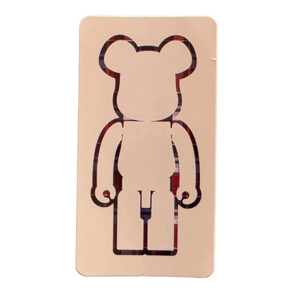 Bearbrick Series 49 Comme des Garçons #1 100% - SECRET Begleitkarte