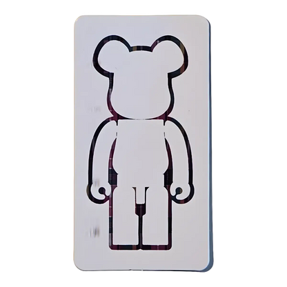 Bearbrick Series 49 Comme des Garçons #2 100% - SECRET Begleitkarte