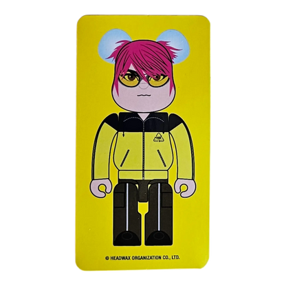 Bearbrick Series 50 Artist "HIDE" [X JAPAN] 100% Begleitkarte