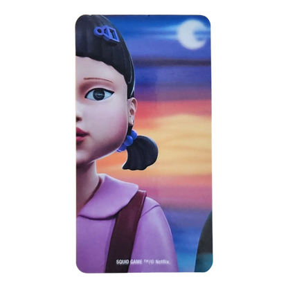 Bearbrick Series 50 Artist "Young-Hee" [Squid Game] 100% Begleitkarte