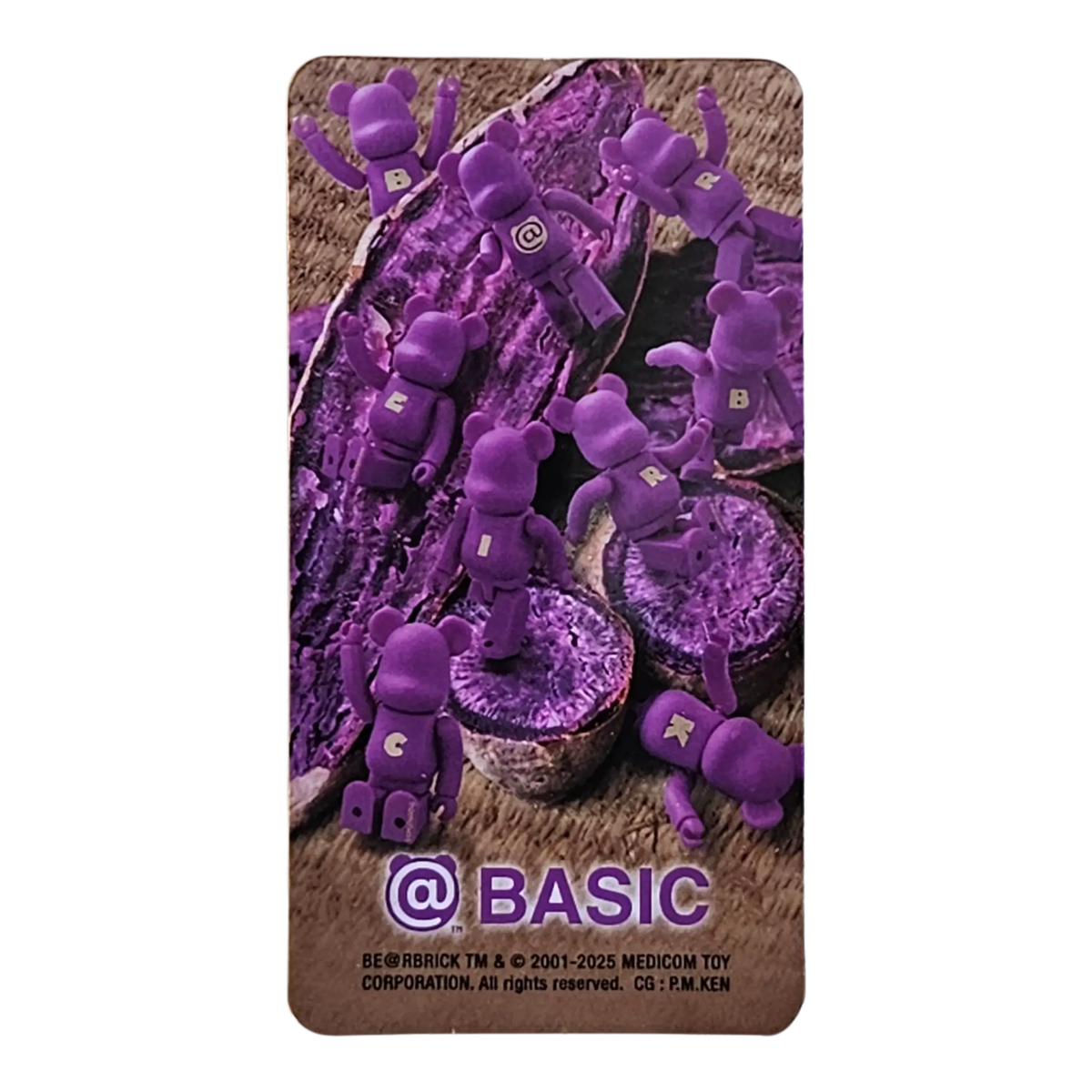 Bearbrick Series 50 Basic Letter 100% Begleitkarte