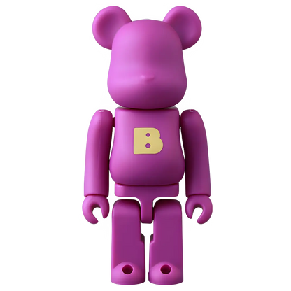 Bearbrick Series 50 Basic Letter 100% Herstellerbild