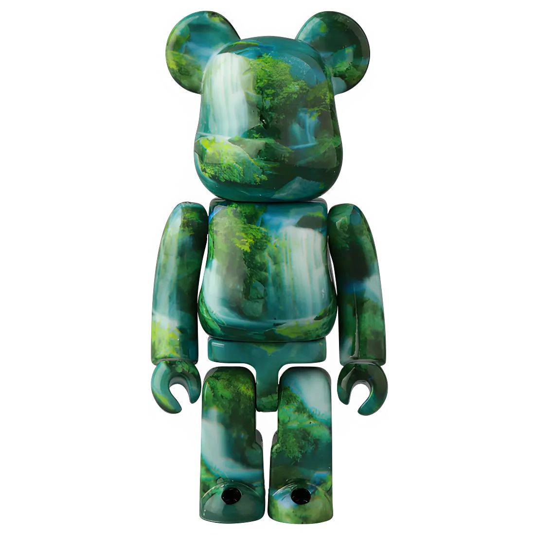 Bearbrick Series 50 Pattern "Waterfalls" 100% Herstellerbild