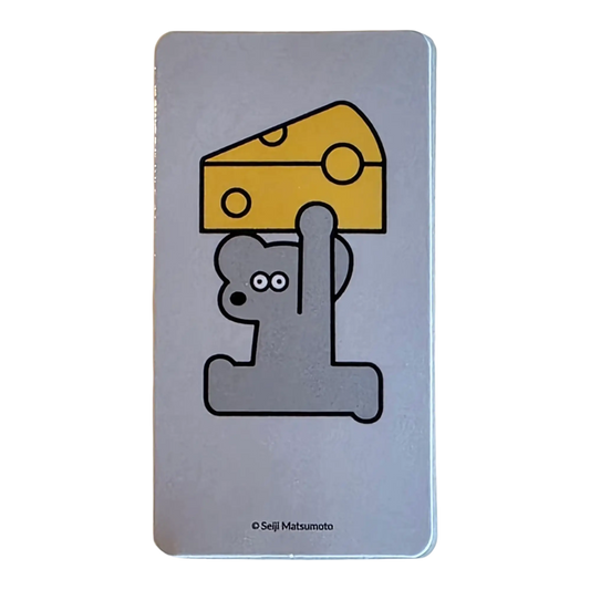 Bearbrick Series 51 Animal "Andy the Mouse" [Seiji Matsumoto] 100% Begleitkarte