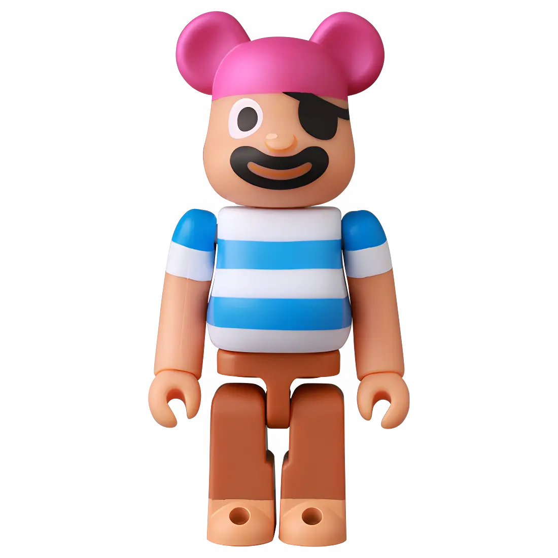 Bearbrick Series 51 Artist "Pop-Up Pirate" 100% Herstellerbild