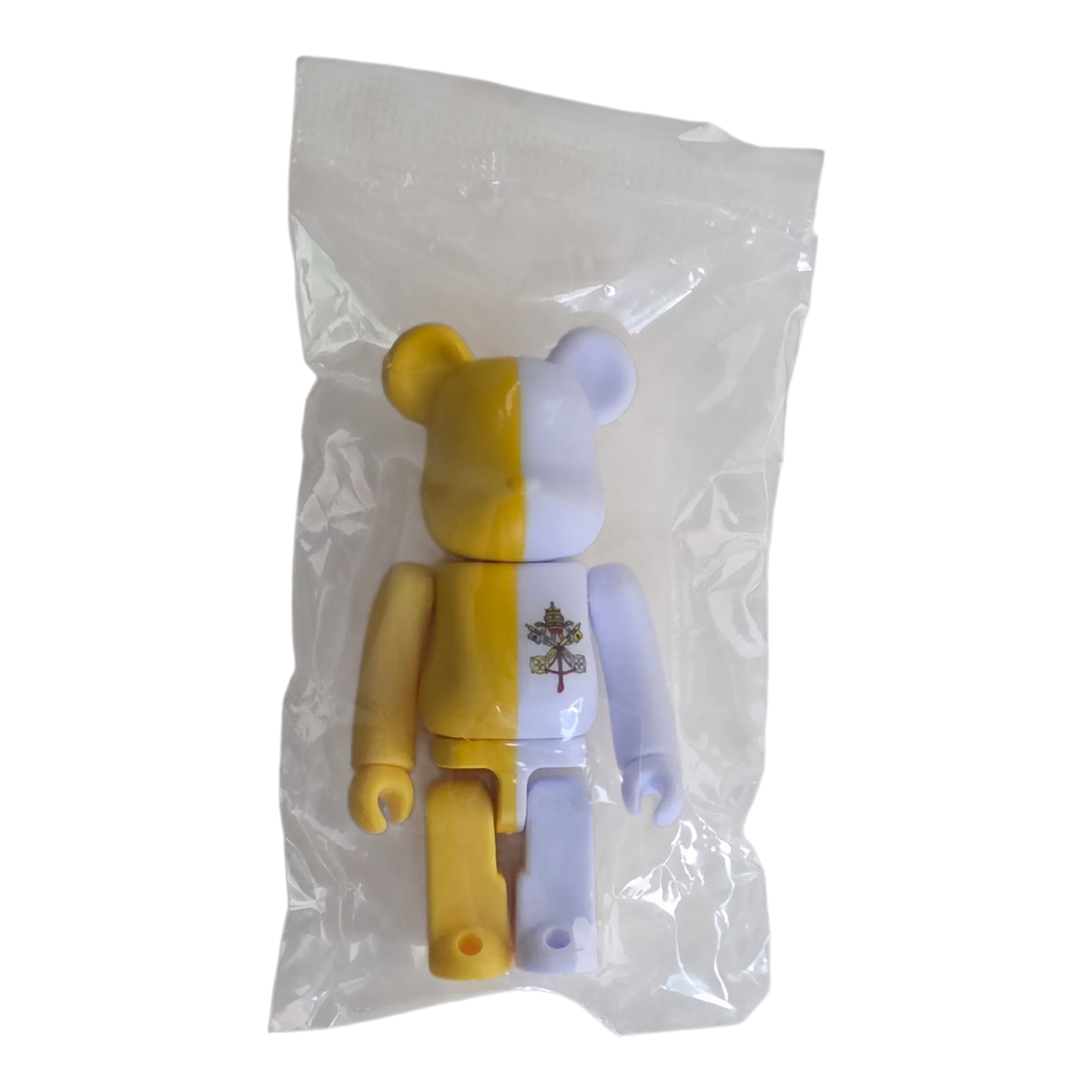 Bearbrick Series 51 Flag "Vatican City" 100% in Folie