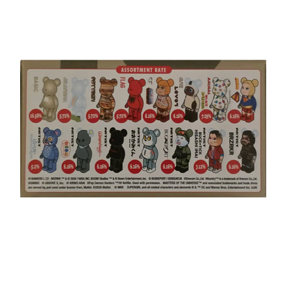 Bearbrick Series 52 100% Modellliste