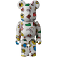 BE@RBRICK Series 52 Animal "Tabekko Dōbutsu" [Ginbis] (100%)