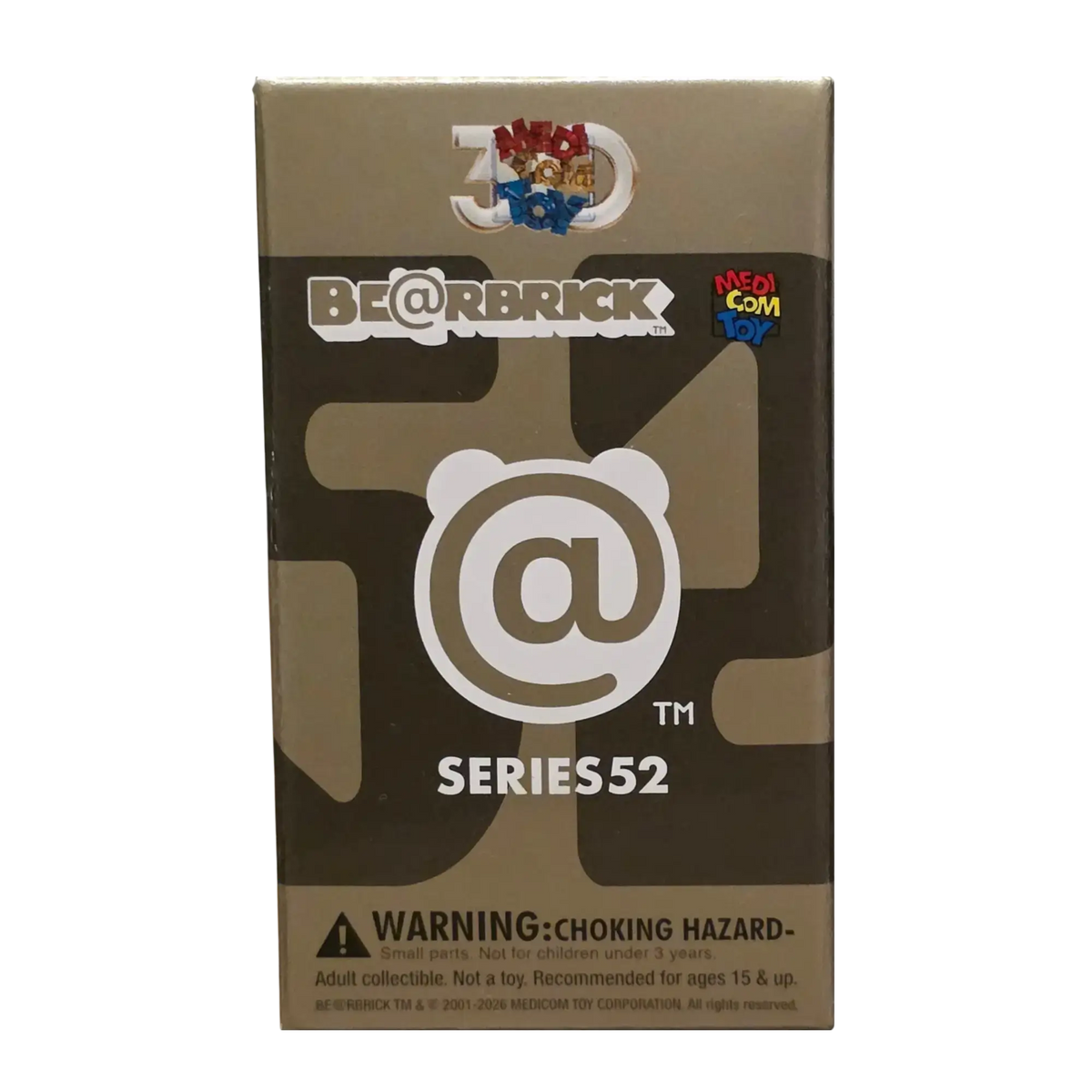 Bearbrick Series 52 Blindbox 100% Front
