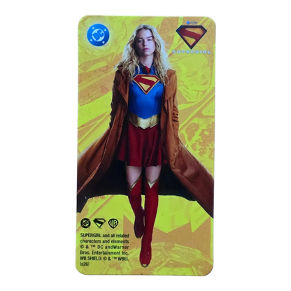 Bearbrick Series 52 Hero "Supergirl" [DC] 100% Begleitkarte
