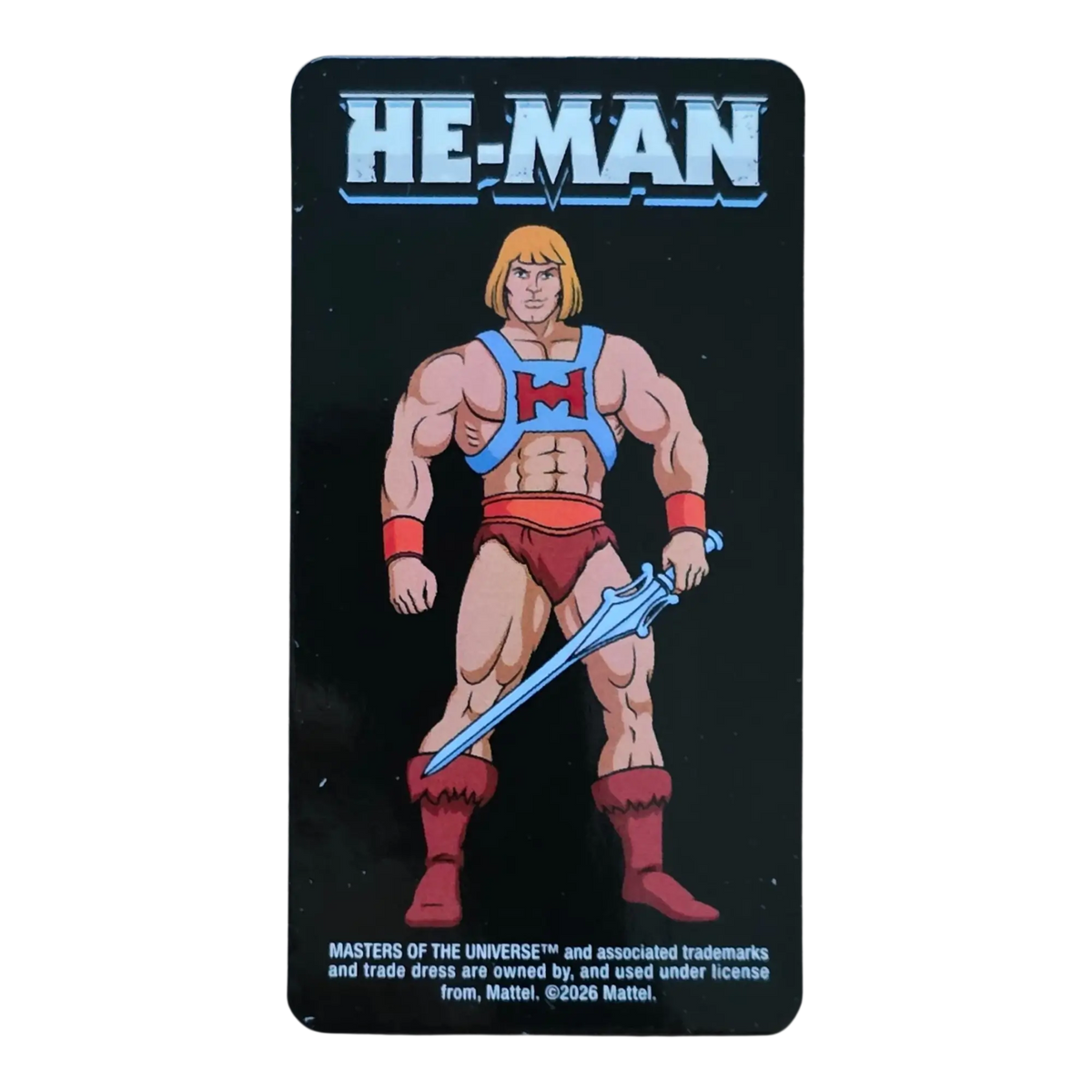 Bearbrick Series 52 SF "He-Man" [Masters of the Universe] 100% Begleitkarte