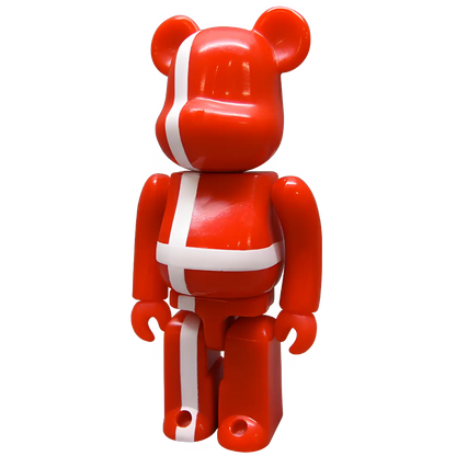 Bearbrick Series 6 Flag "Denmark" 100% Herstellerbild