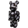 Bearbrick Series 6 Pattern "Paisley Black" 100% Herstellerbild