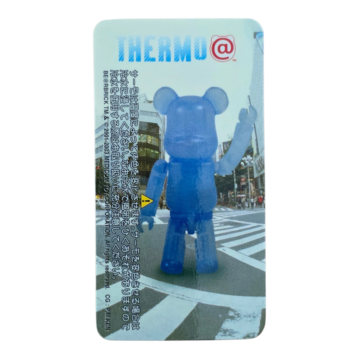 Bearbrick Series 6 Thermo 100% Begleitkarte