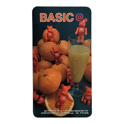 Bearbrick Series 7 Basic Letter 100% Begleitkarte