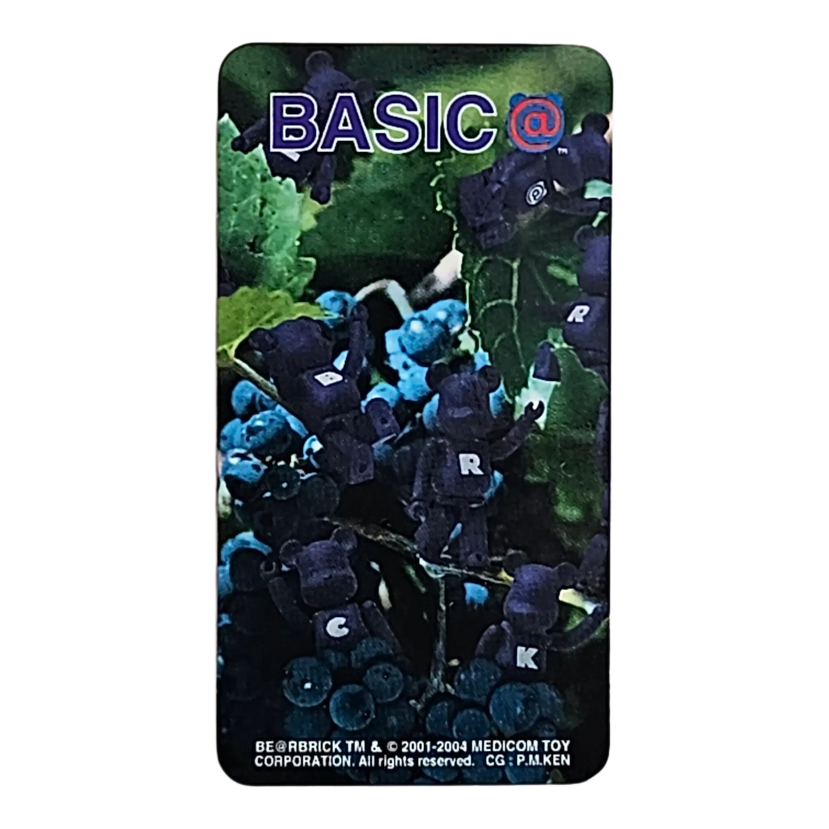 Bearbrick Series 8 Basic Letter 100% Begleitkarte