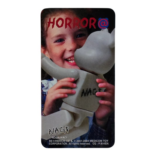 Bearbrick Series 8 Horror "Noda Nagi" 100% Begleitkarte