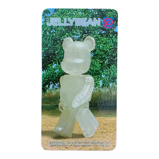 Bearbrick Series 9 Jellybean „Soy Milk" 100 % Herstellerbild