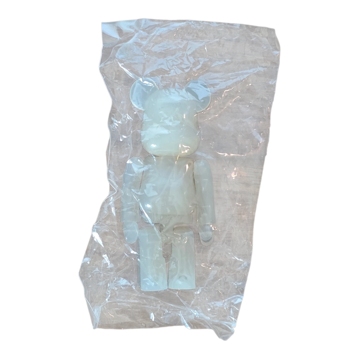 Bearbrick Series 9 Jellybean „Soy Milk" 100 % in Folie