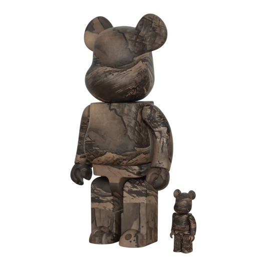 Bearbrick Sesshu Toyo "The Winter Landscape" [Tokyo National Museum] 100%+400% schräg