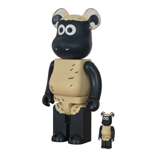 Bearbrick Shaun [Shaun the Sheep] 100%+400% schräg
