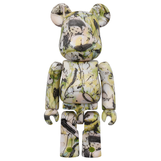 Bearbrick Shun Sudo "Wind and Petals" 100%+400% Herstellerbild 2