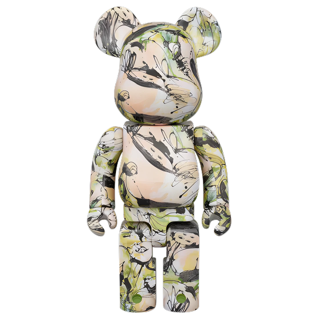 Bearbrick Shun Sudo "Wind and Petals" 100%+400% Herstellerbild 3