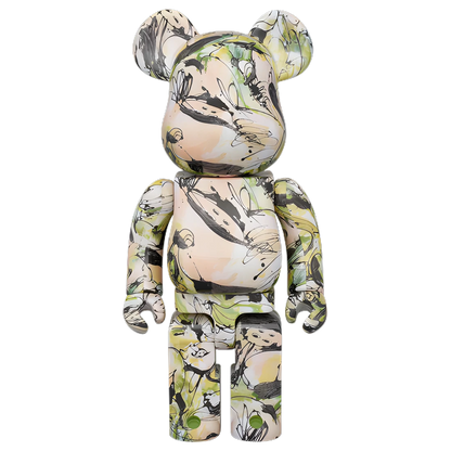 Bearbrick Shun Sudo "Wind and Petals" 100%+400% Herstellerbild 3