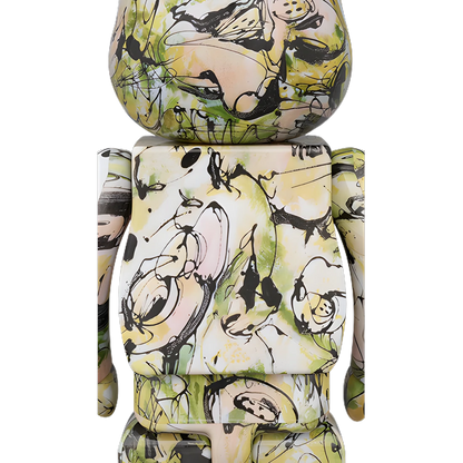 Bearbrick Shun Sudo "Wind and Petals" 100%+400% Herstellerbild 4