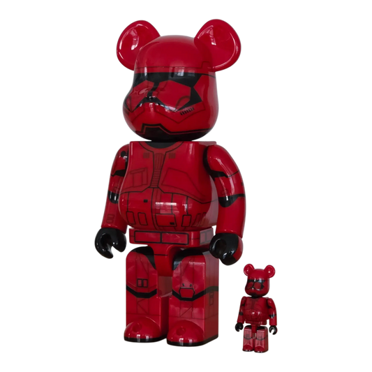 Bearbrick Sith Trooper [Star Wars: The Rise of Skywalker] 400% schräg