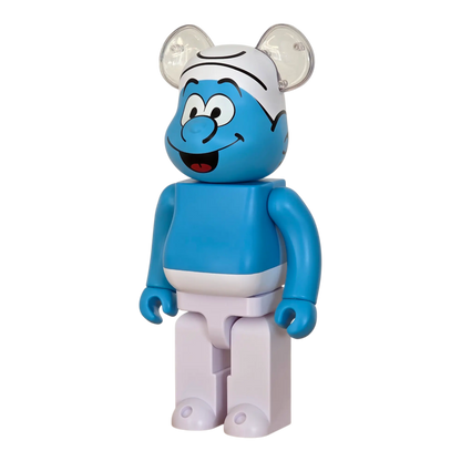 Bearbrick Smurf [The Smurfs] 400% schräg