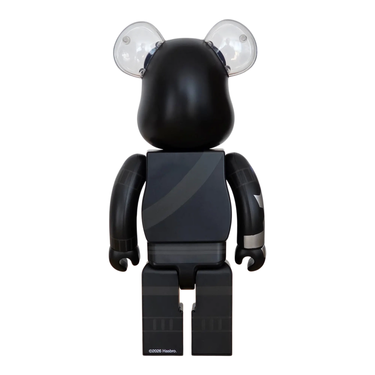 Bearbrick Snake Eyes [G.I. Joe] 400% Rückseite