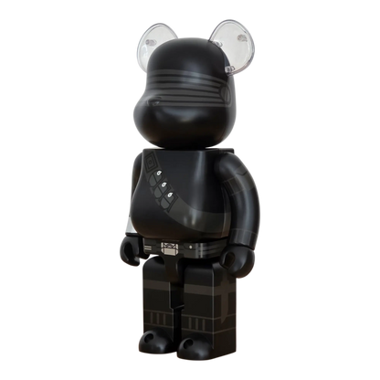 Bearbrick Snake Eyes [G.I. Joe] 400% schräg