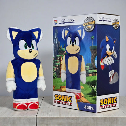 Bearbrick Sonic the Hedgehog Costume Version 400% mit Verpackung