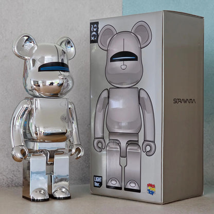 Bearbrick Sorayama Light Version 1000% mit Verpackung