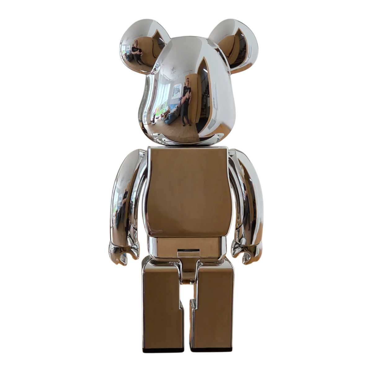 Bearbrick Sorayama Light Version 400% Rückseite
