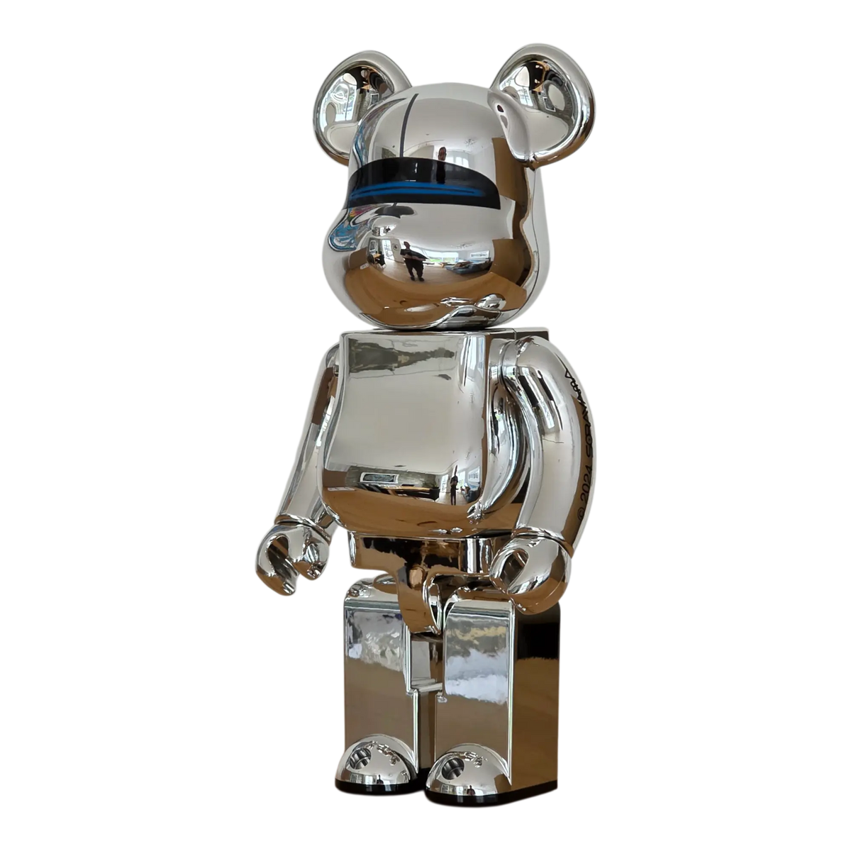 Bearbrick Sorayama Light Version 400% schräg