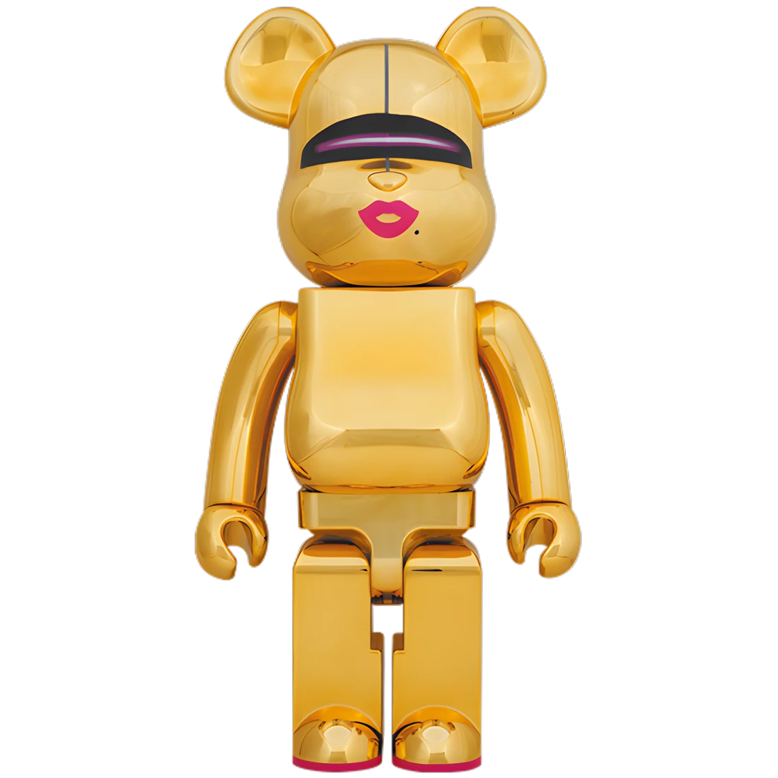 Bearbrick Sorayama × 2G Gold Version 1000% Herstellerbild 1