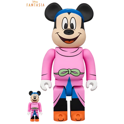Bearbrick Sorcerer's Apprentice Mickey 100%+400% Herstellerbild 1