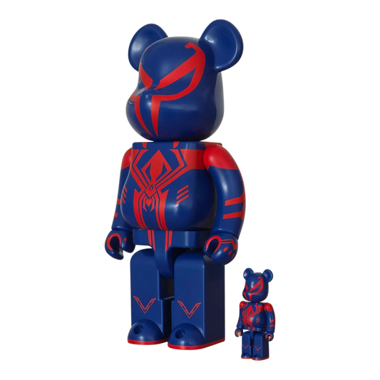 Bearbrick Spider-Man 2099 100%+400% schräg