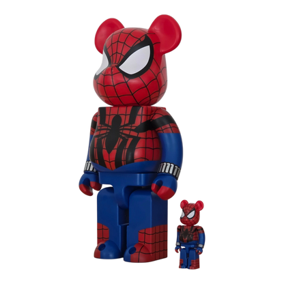 Bearbrick Spider-Man Ben Reilly [The Amazing Spider-Man] 100%+400% schräg